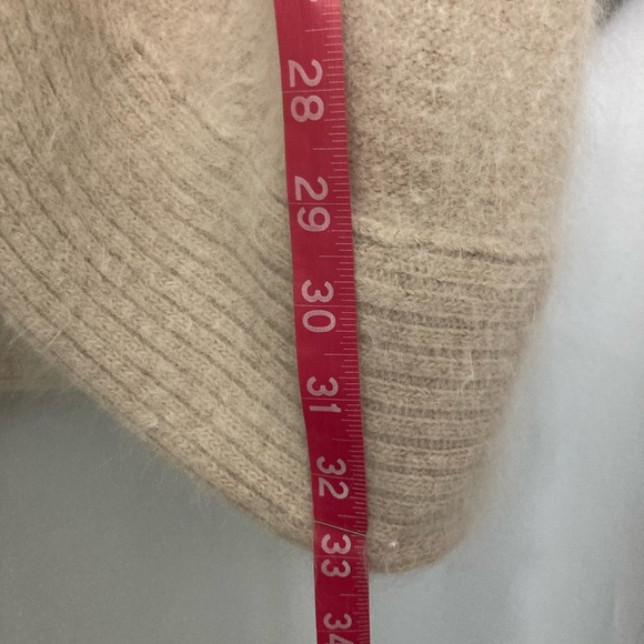 BELLDINI Angor & Rabbit Hair Long Cardigan M Beige NWOT - Picture 12 of 13